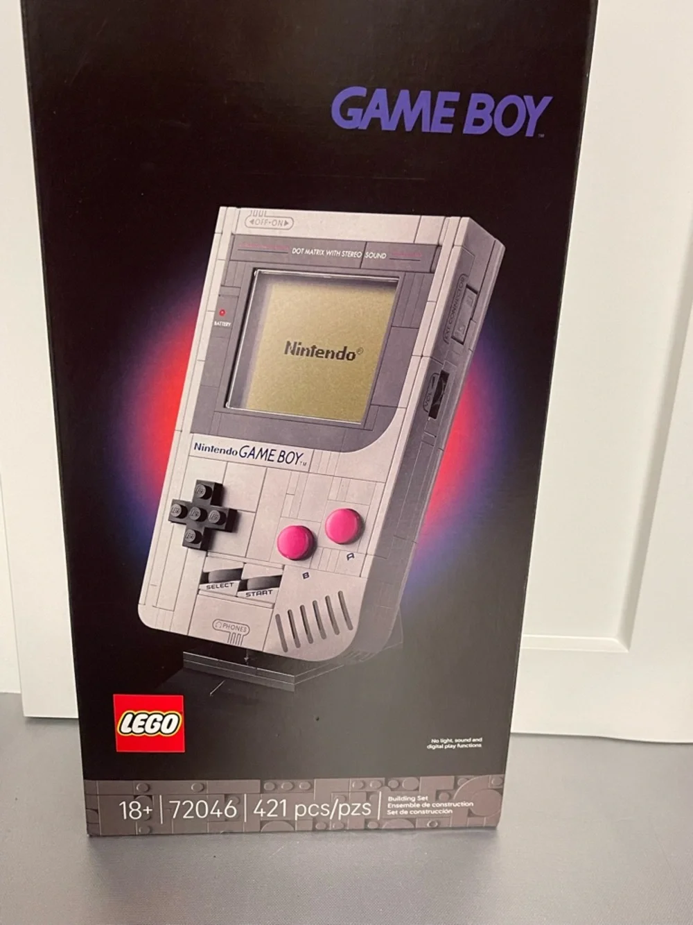 Lego Nintendo Game Boy Console 72046 721Pcs 18+ NIP Sealed